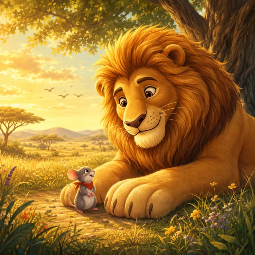 Leo and the Tiny Friend Who Saved the Day