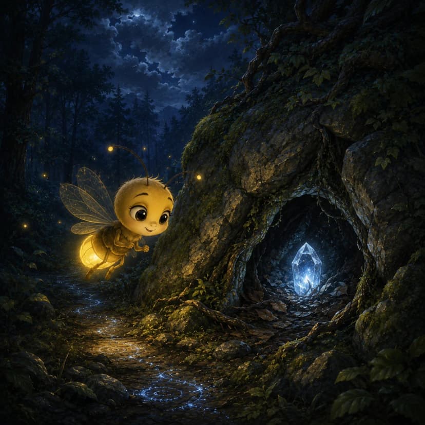 Luna the Little Firefly and the Night Without Stars