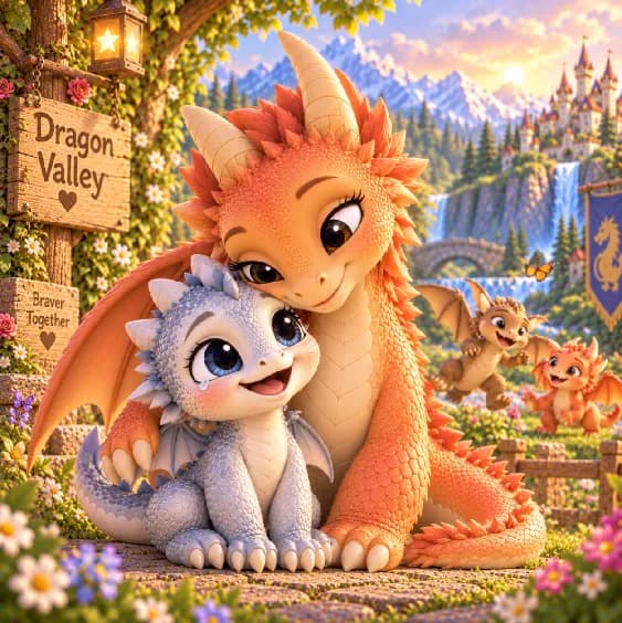 The Baby Dragon Who Cried Too Much