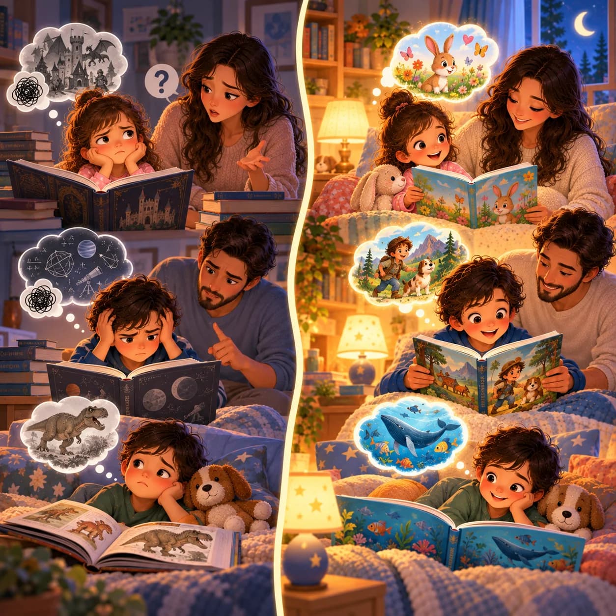 Common mistakes parents make when choosing stories