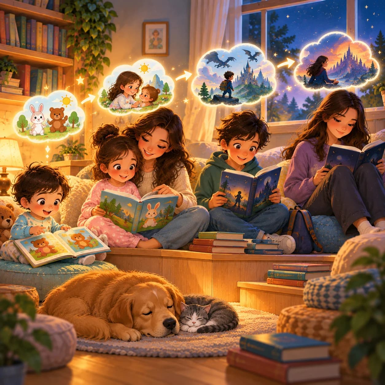 Reading by age: the complete roadmap