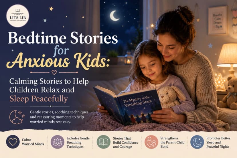 Bedtime Stories for Anxious Kids: Tales That Comfort