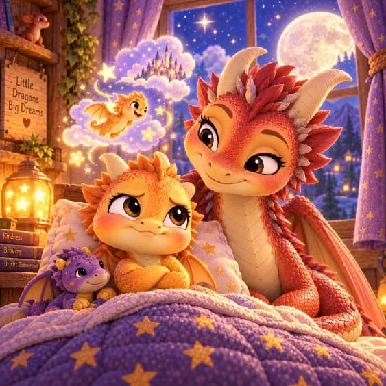 I Don't Want to Sleep, Said the Baby Dragon