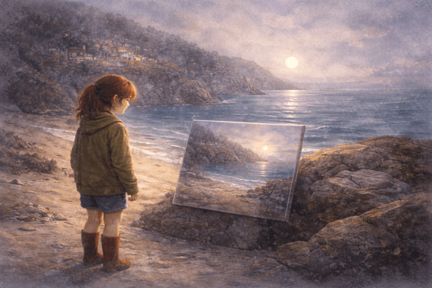 The Canvas Left by the Sea