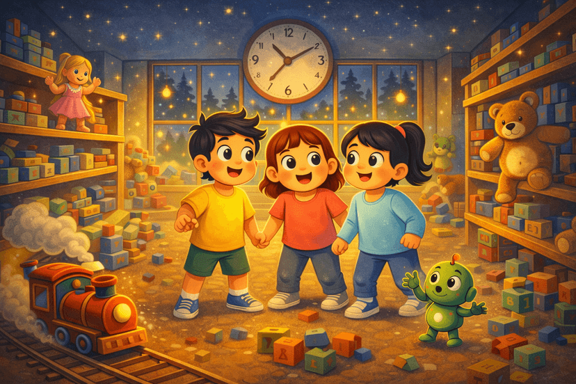 The Adventure in the Toy Store