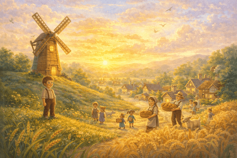 The Baker’s Son and the Talking Windmill