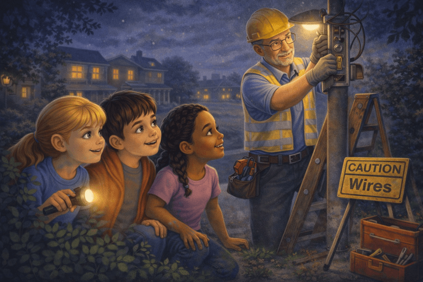Who Turned Off the Streetlights?