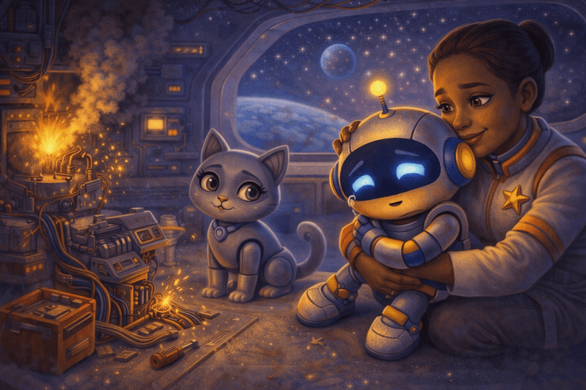 The Little Robot Who Learned to Feel