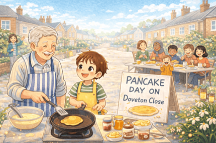 The Great Pancake Disaster of Doveton Close