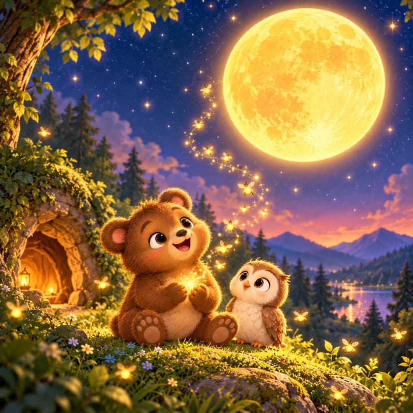 Boba the Bear and the Honey Moon