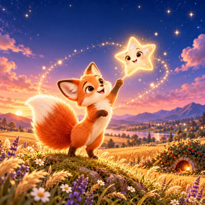 Fina the Fox Finds the First Star